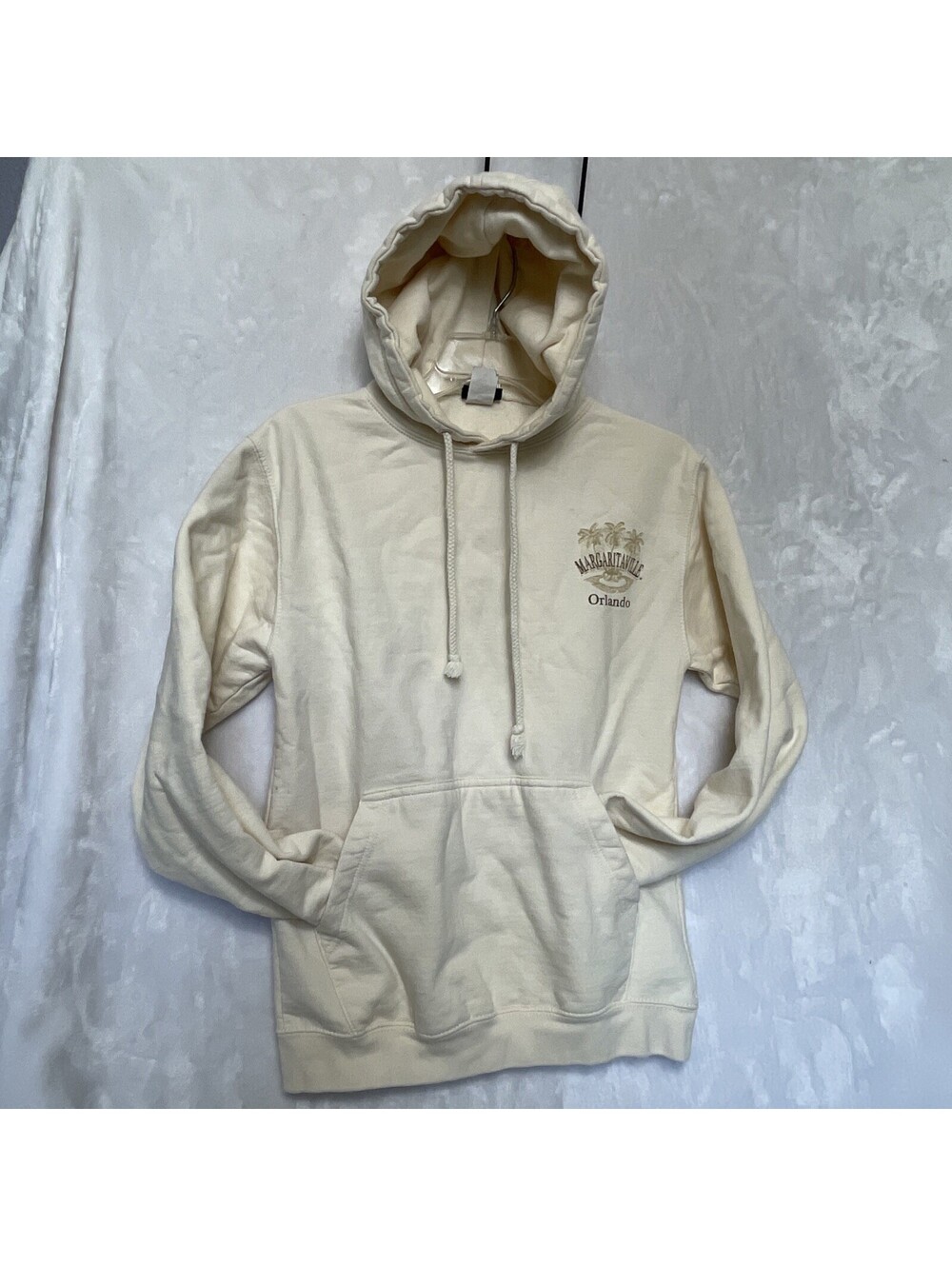 Margaritaville Orlando Cream Sweatshirt Hoodie Small